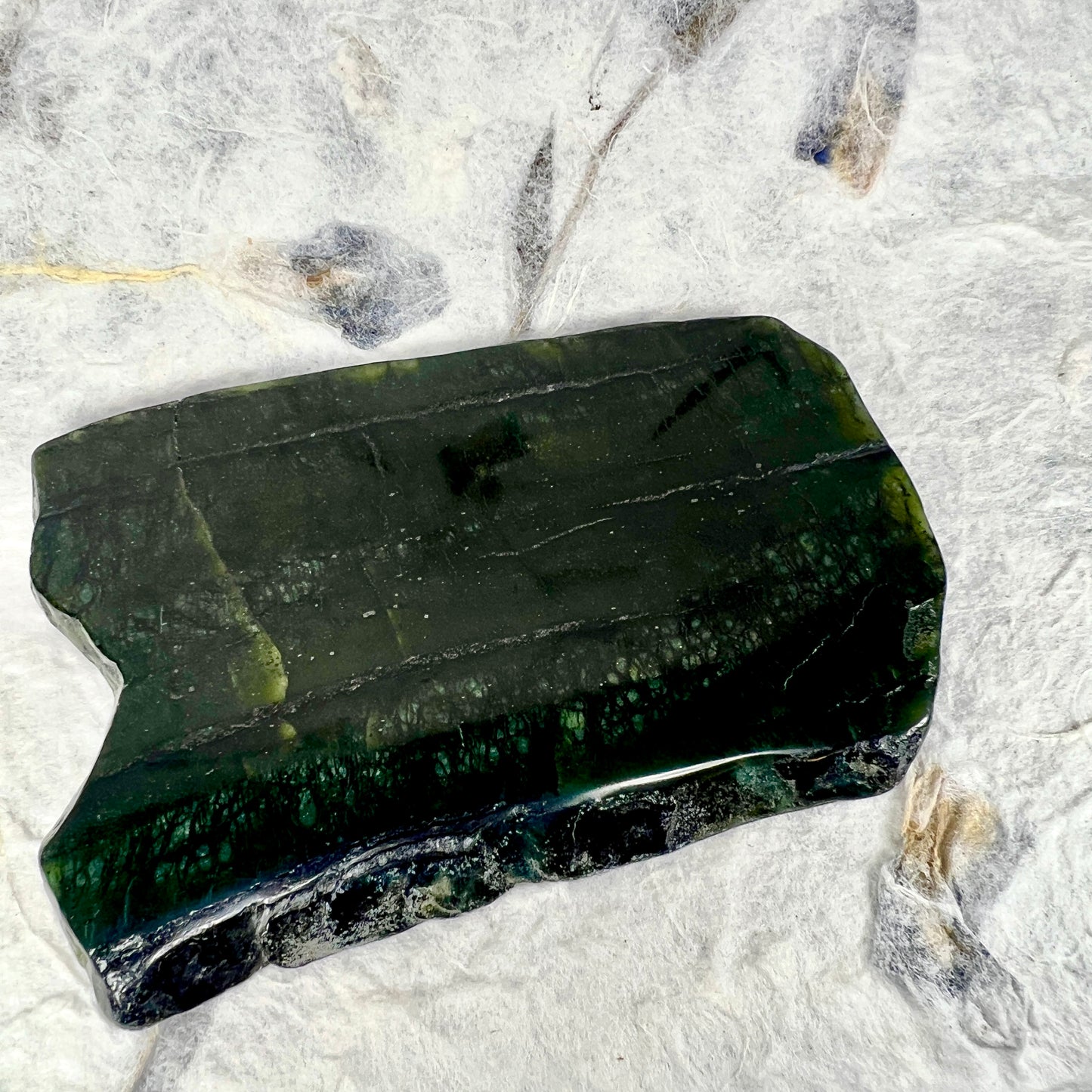 Nephrite Jade Slice