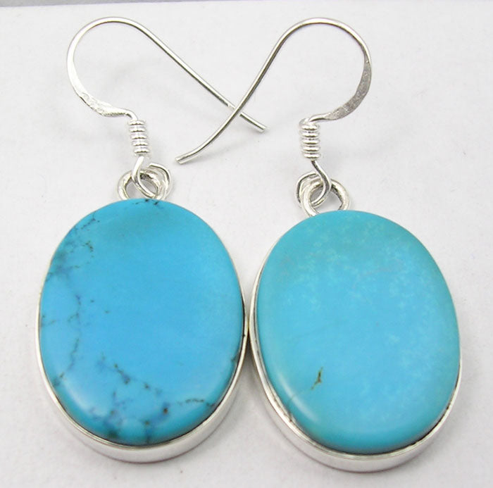 Turquoise Sterling Silver Earrings