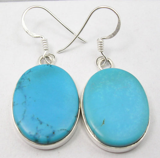 Turquoise Sterling Silver Earrings