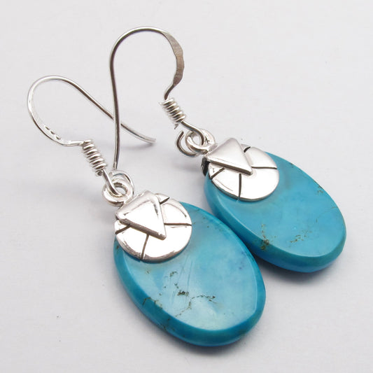 Turquoise Sterling Silver Earrings