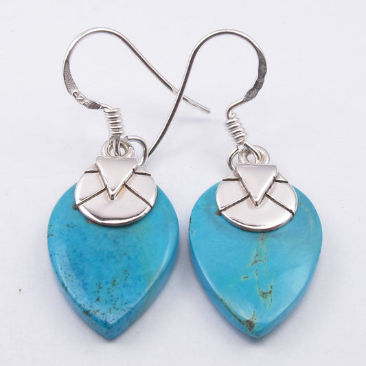 Turquoise Sterling Silver Earrings