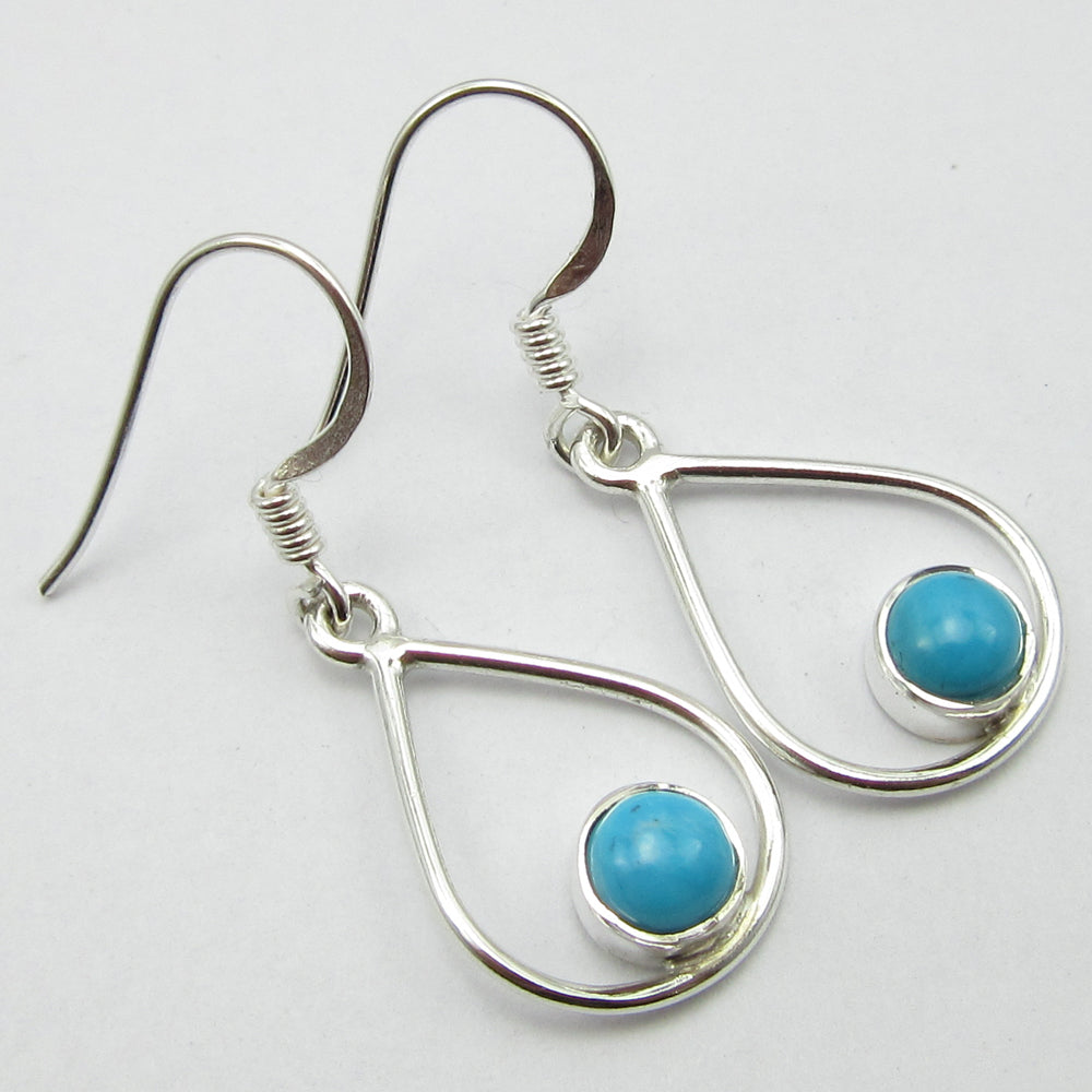 Turquoise Sterling Silver Earrings