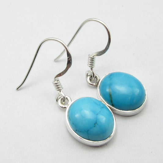 Turquoise Sterling Silver Earrings