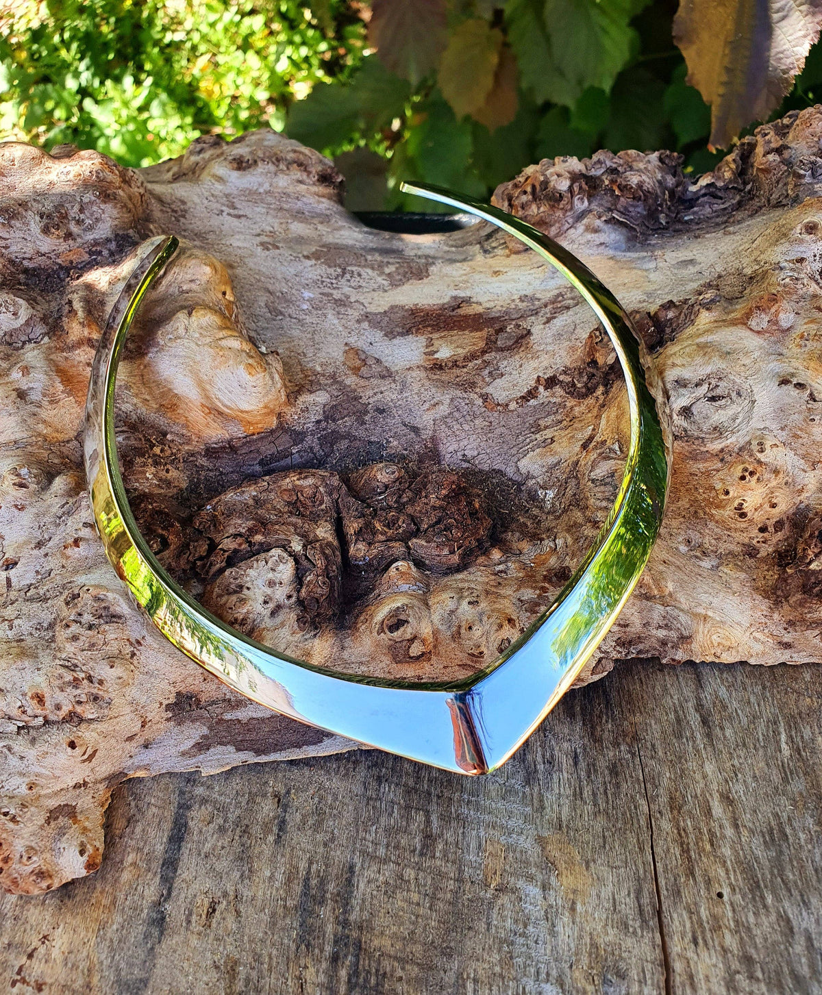 Silver Choker Necklace / Classic Design / Rustic / Gypsy / Lightweight / Boho / Tribal / Hippie / Rustic / Vegan / Aztec