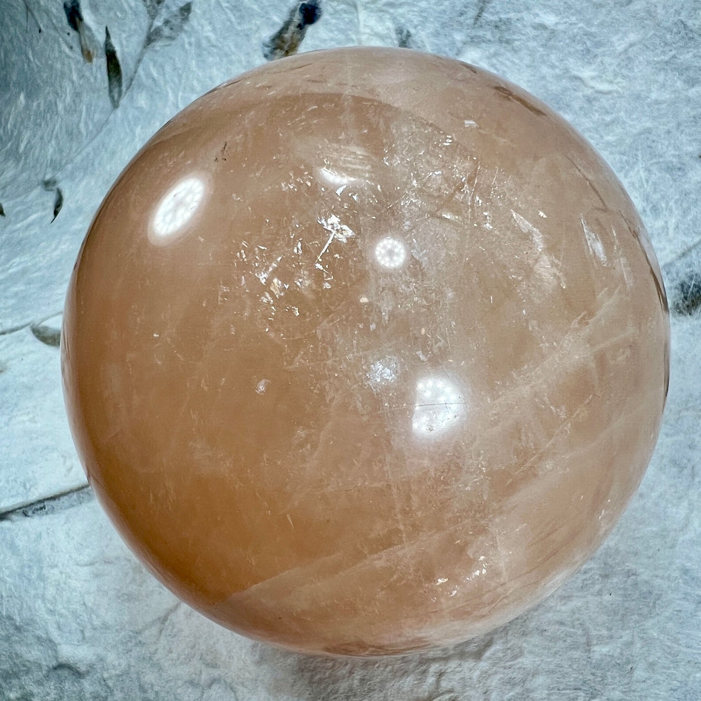 Orange Calcite Sphere