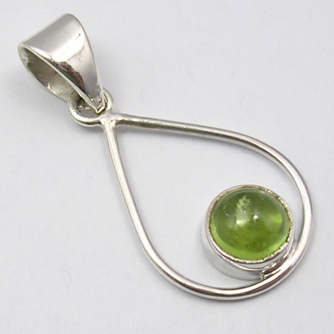 Peridot Sterling Silver Pendant