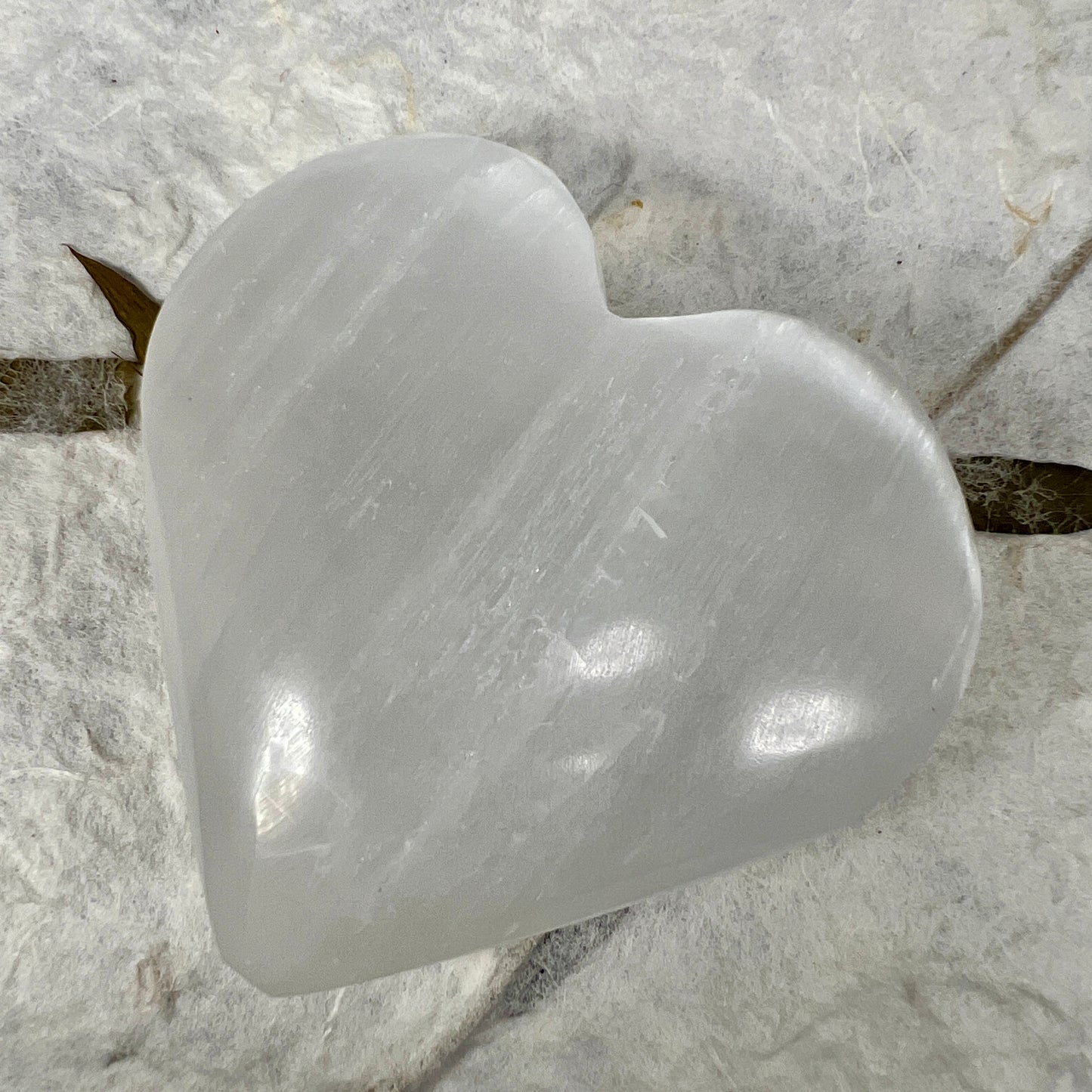 Selenite Heart