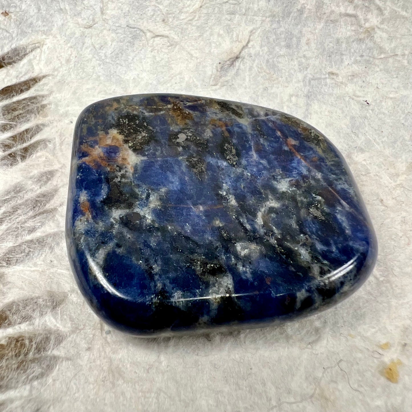 Sodalite Palm Stone