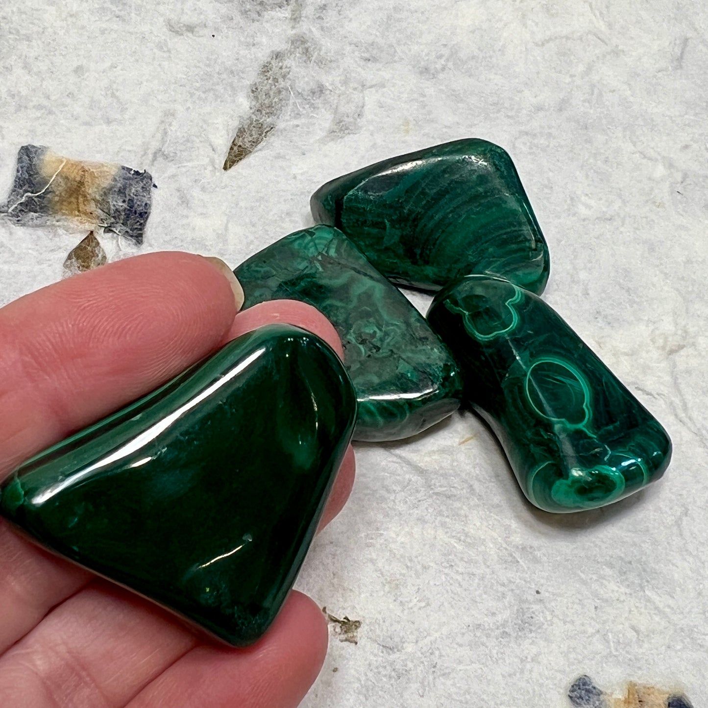 Malachite Tumblestone