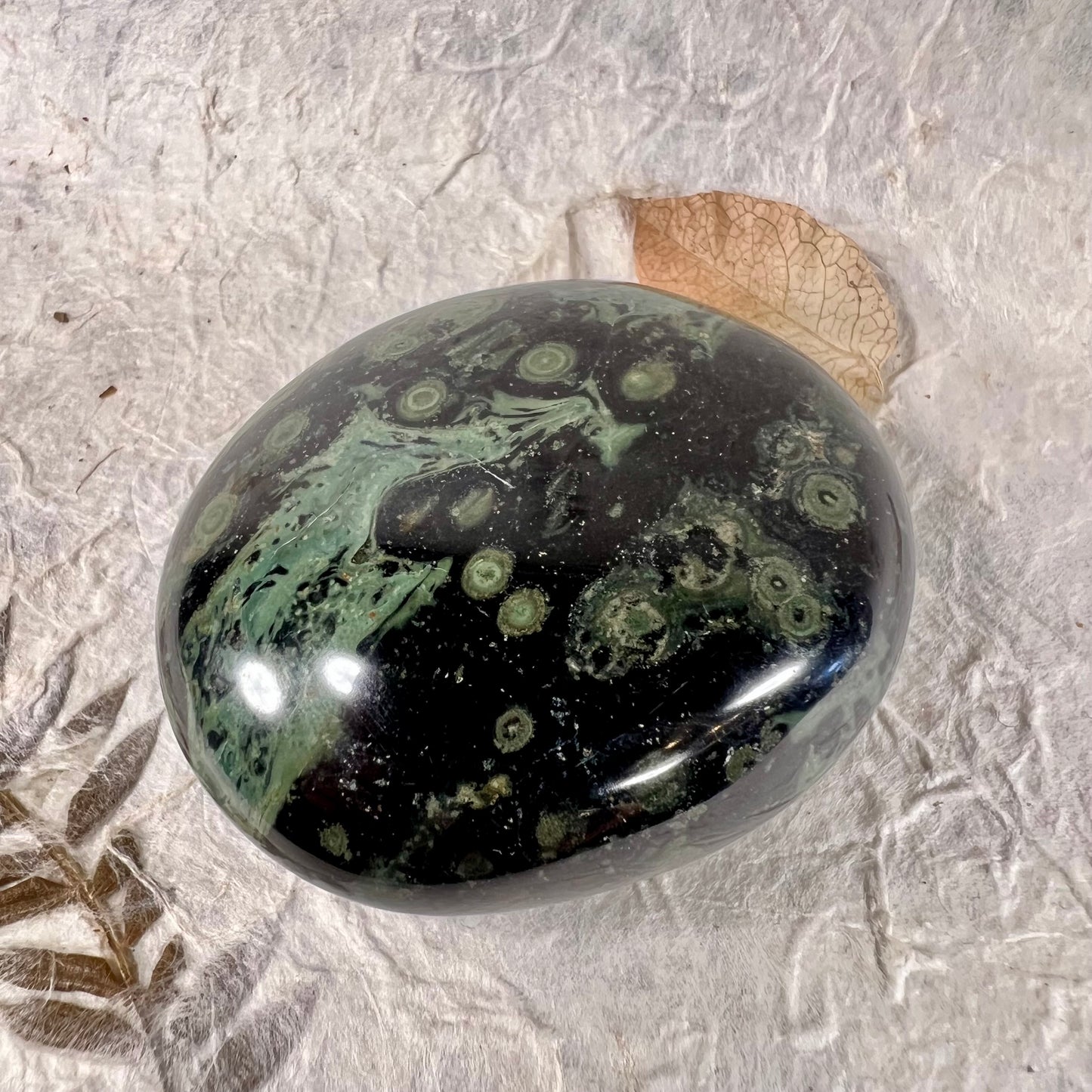 Kambaba Jasper Palm Stone