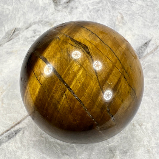 Tiger Eye Sphere