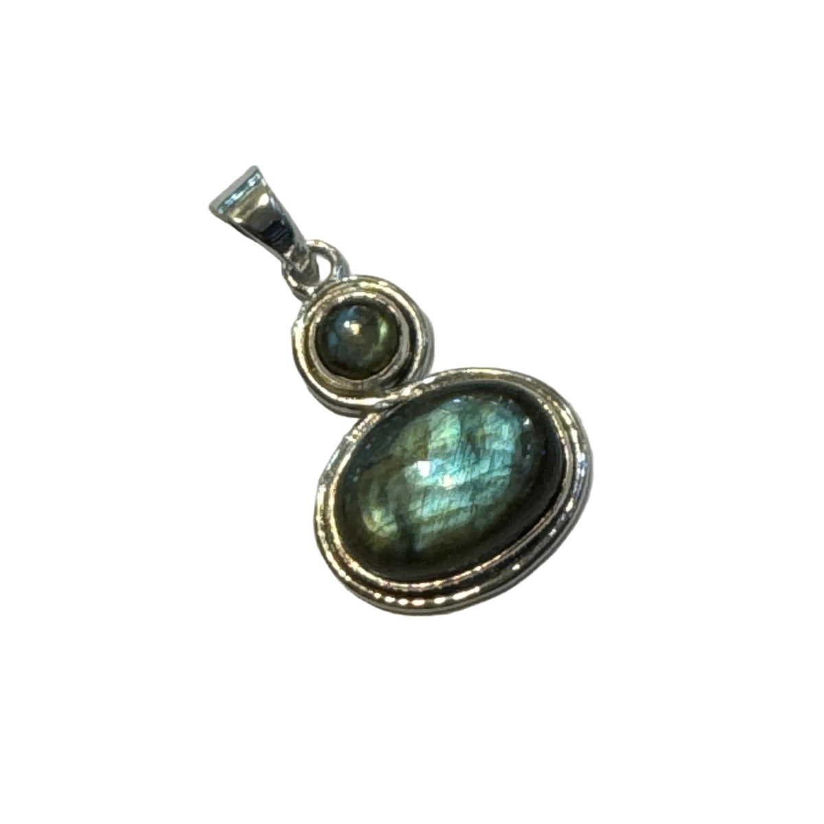 Labradorite Sterling Silver Pendant