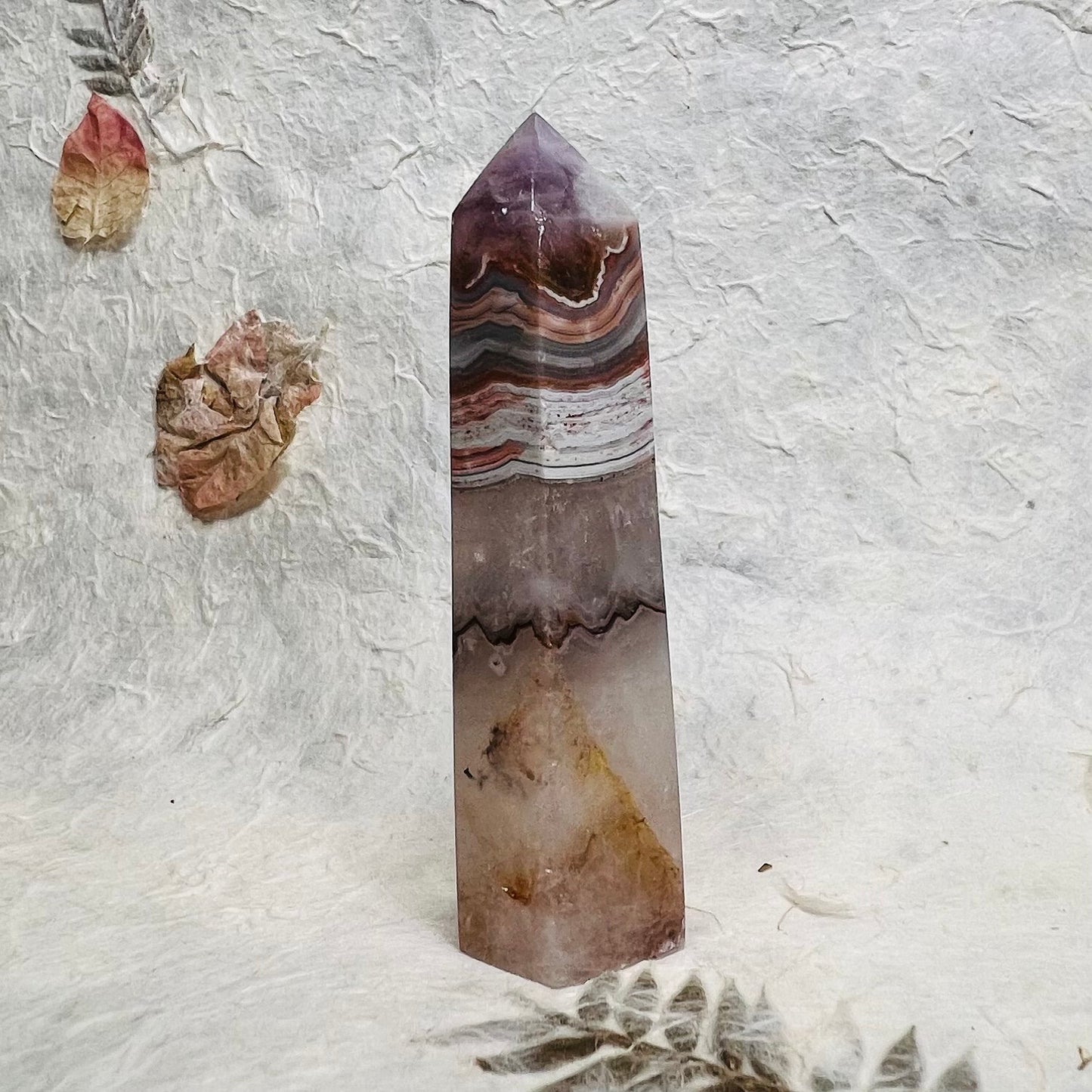 Amethyst Agate Tower