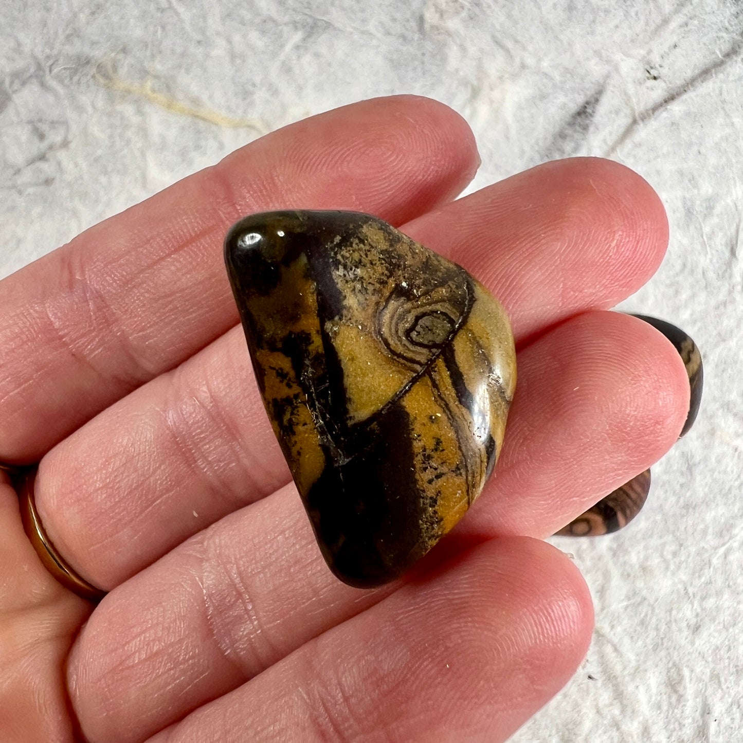 Autumn Leaf Jasper Tumblestone