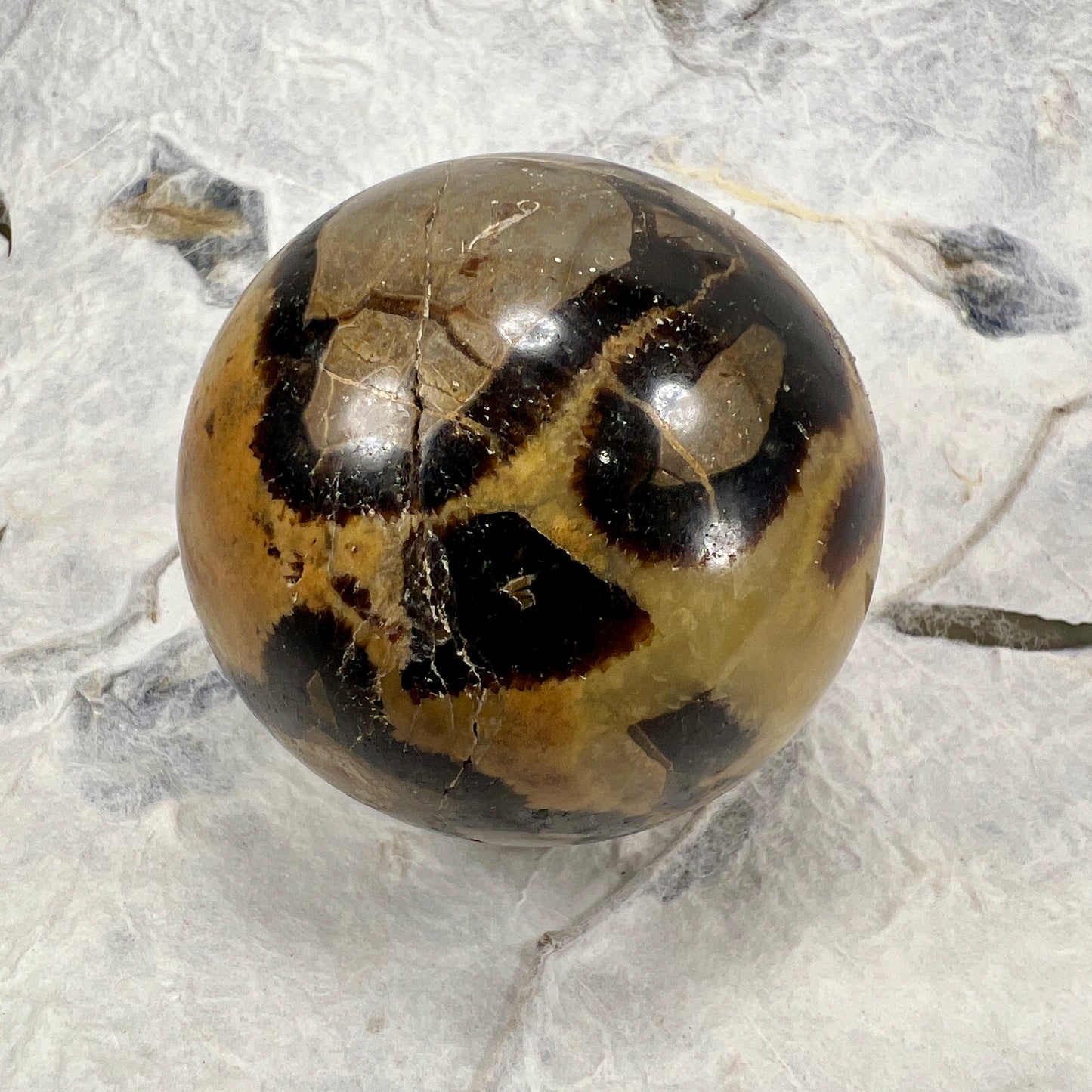 Septarian Quartz Sphere