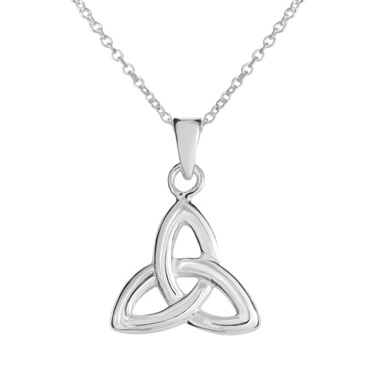 Goddess Triquetra Pendant - Sterling Silver