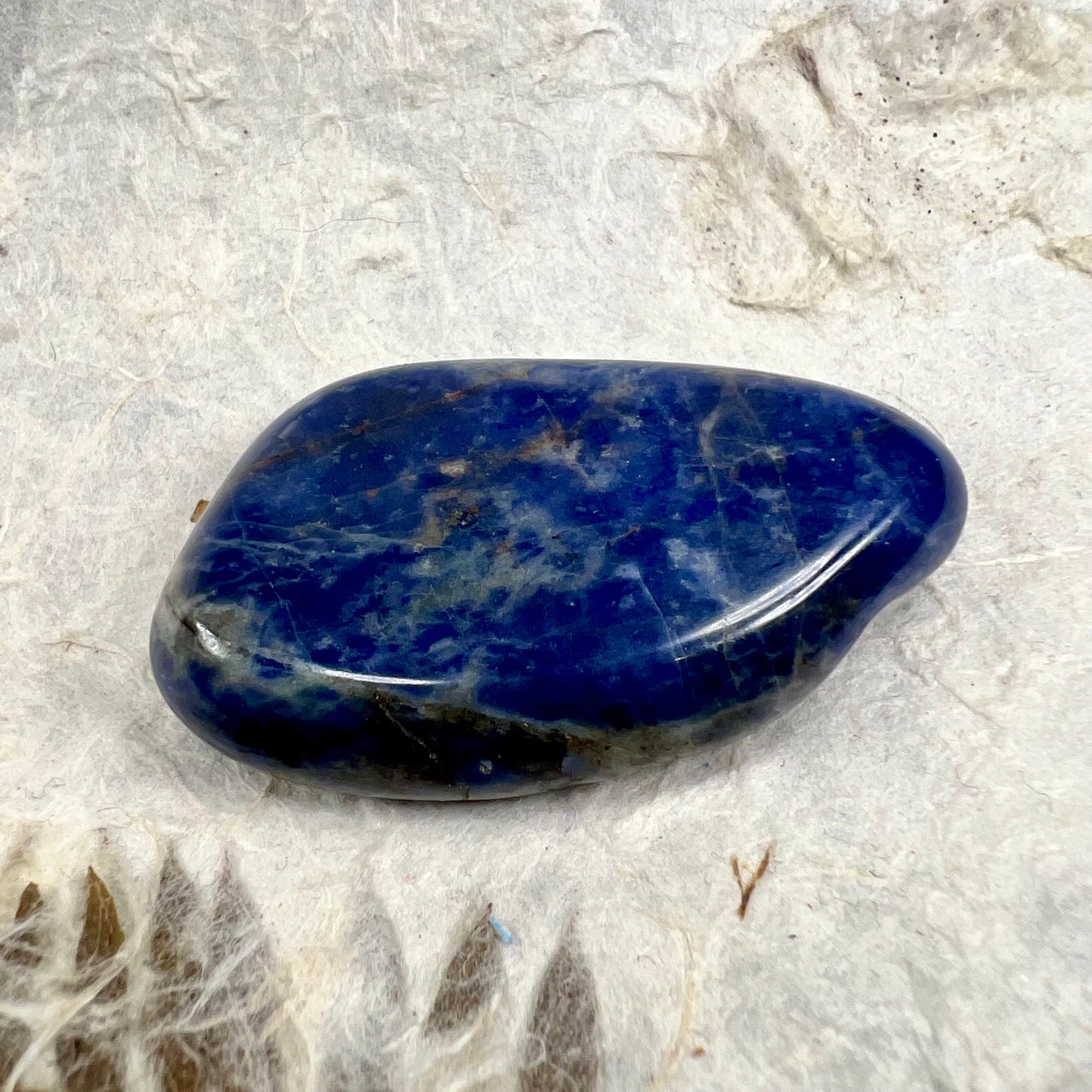 Sodalite Palm Stone