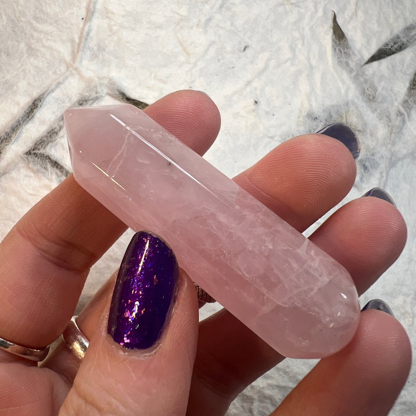 Rose Quartz Mini Wand