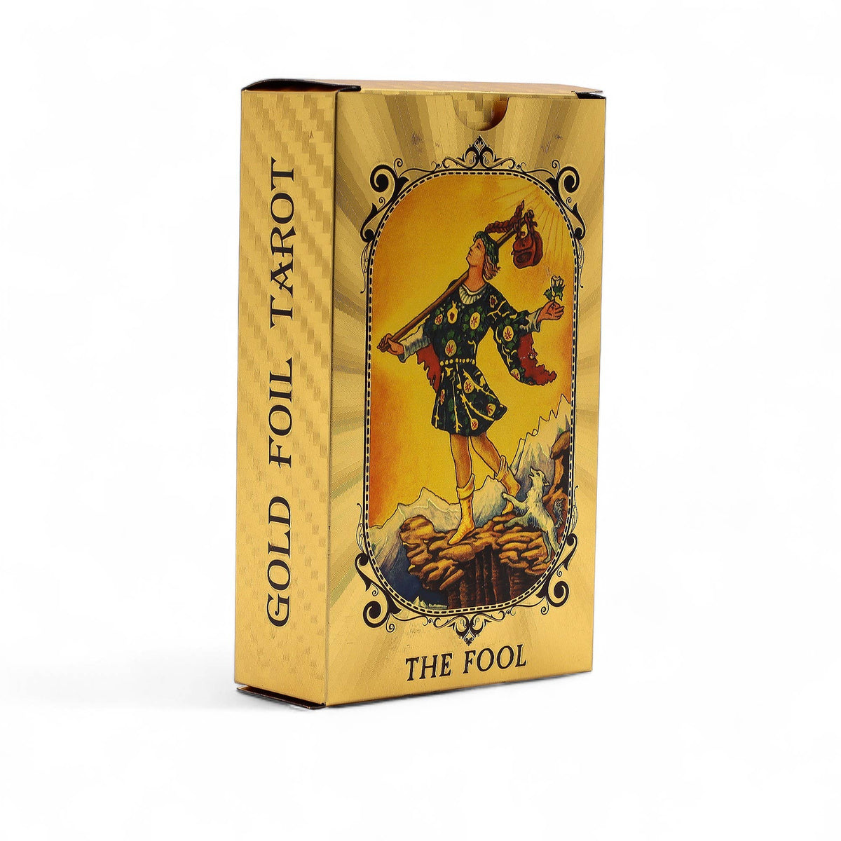 Tarot Card Set Blue & Gold Foil - All Seeing Eye & Booklet