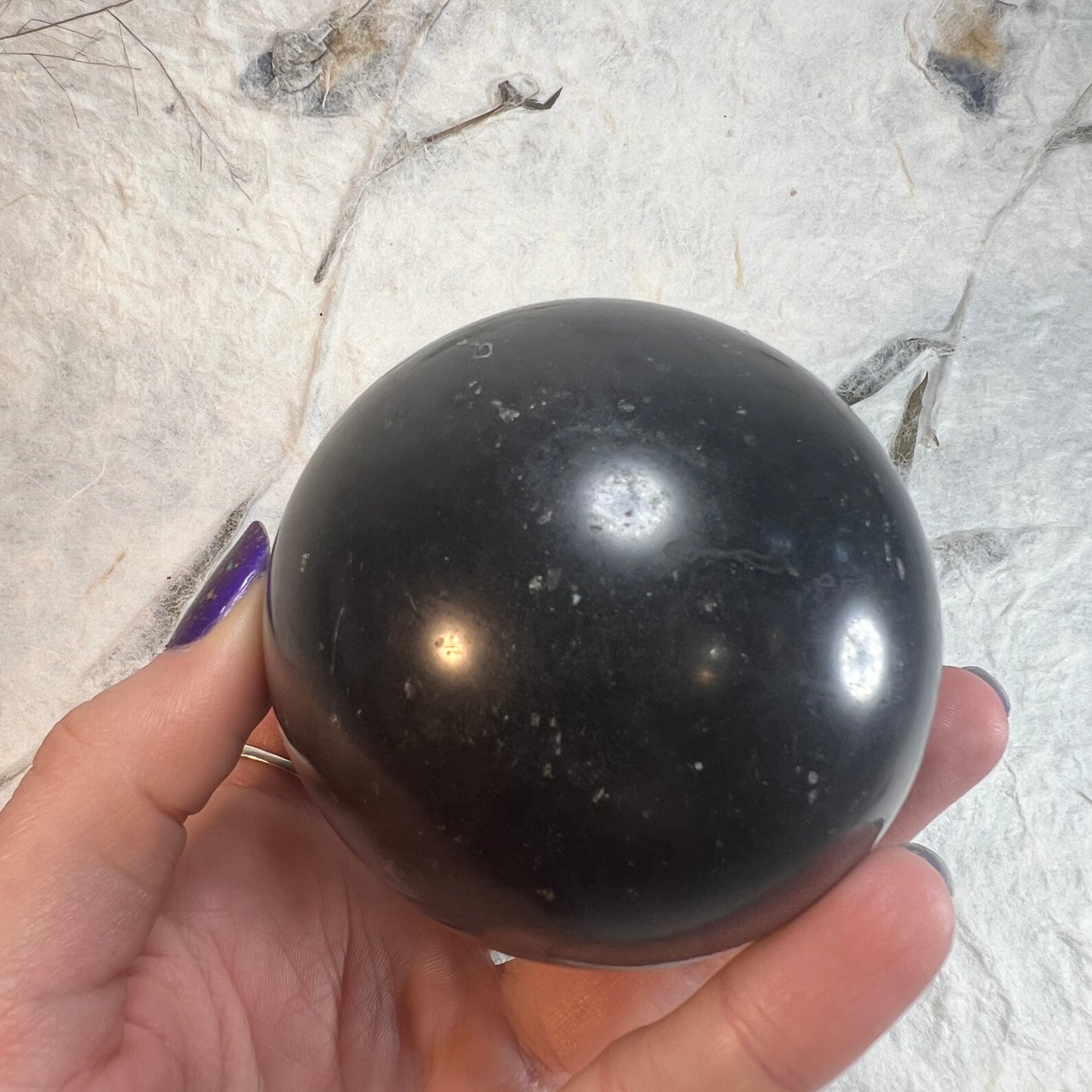 Black Tourmaline Sphere