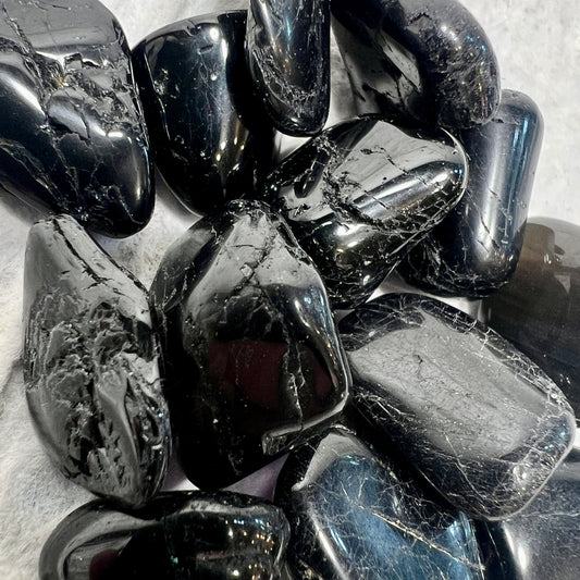 Black Tourmaline Tumblestone