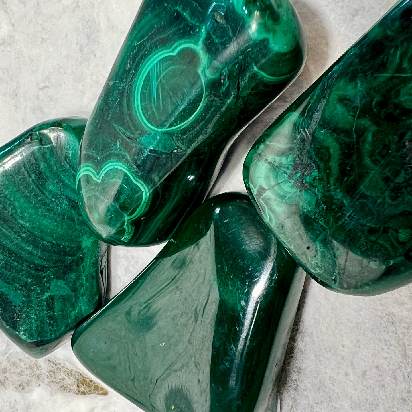 Malachite Tumblestone