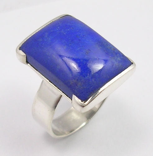 Lapis Lazuli Sterling Silver Ring