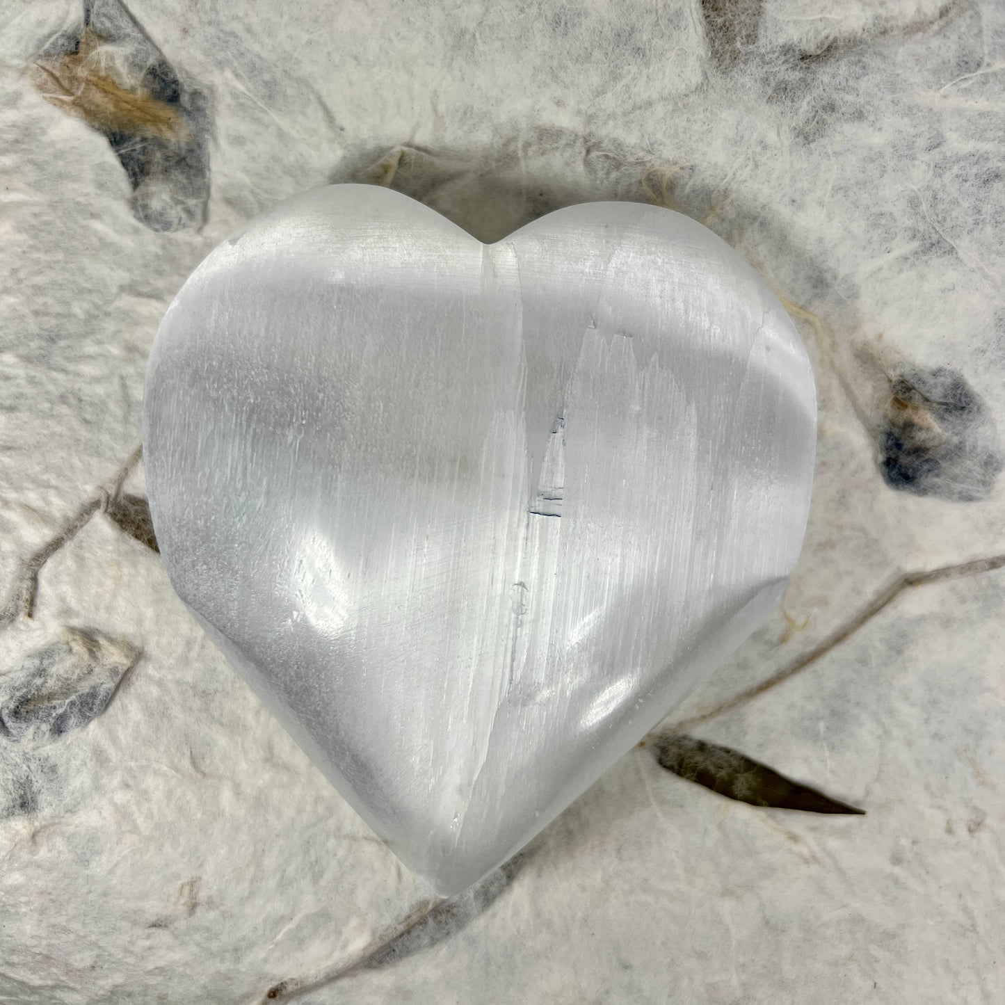 Selenite Heart