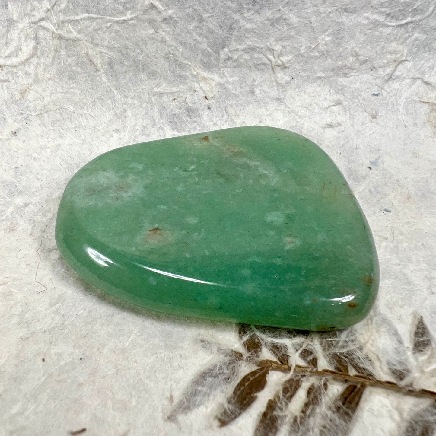 Green Aventurine Palm Stone