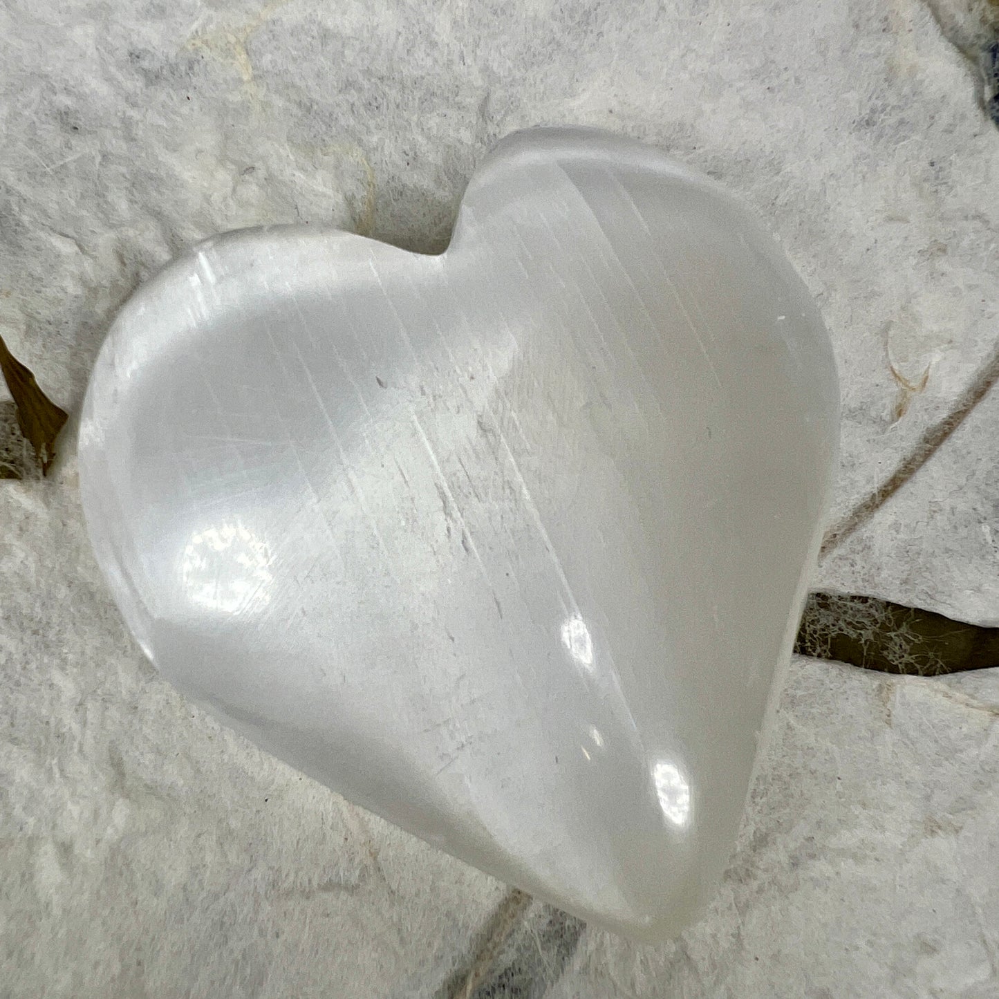 Selenite Heart