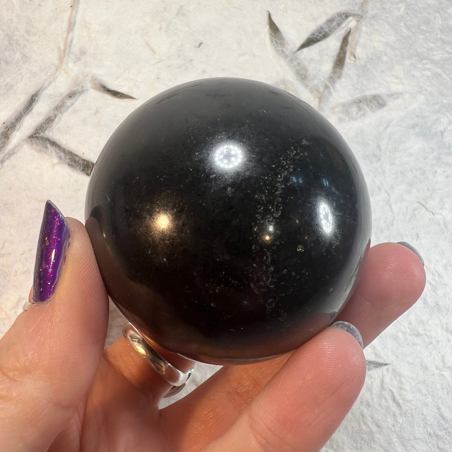 Black Tourmaline Sphere