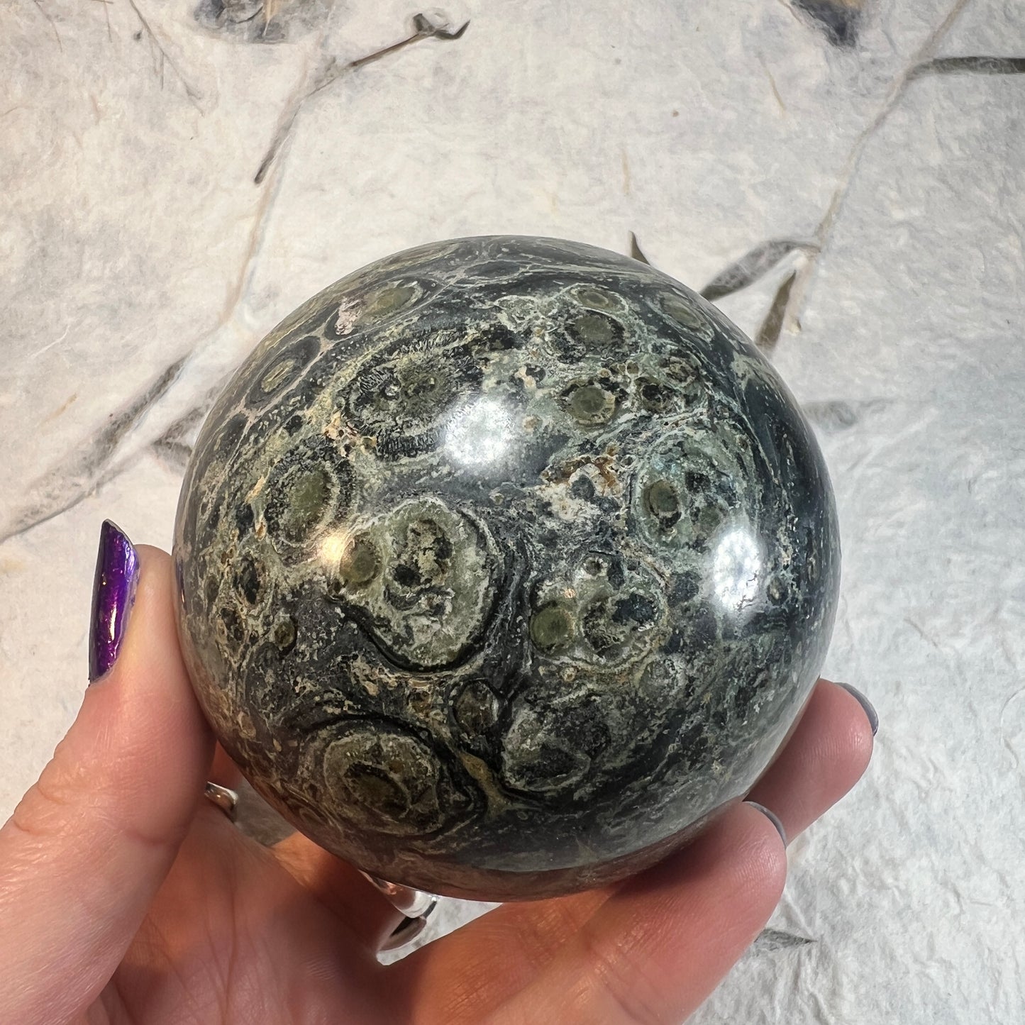 Kambaba Jasper Sphere