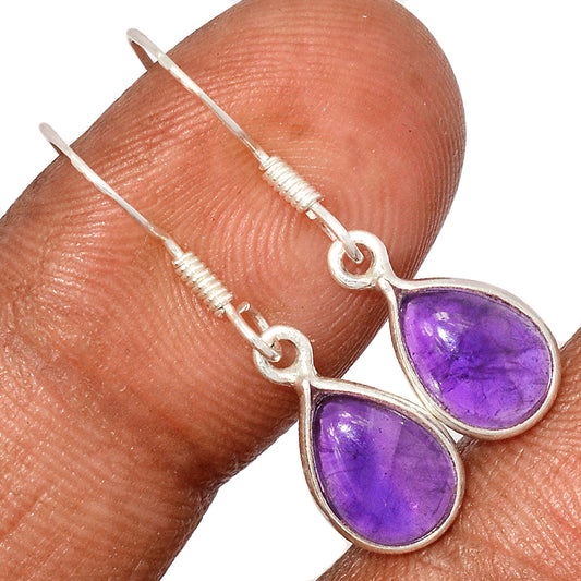 Amethyst Sterling Silver Earrings
