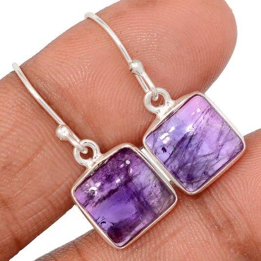 Amethyst Sterling Silver Earrings