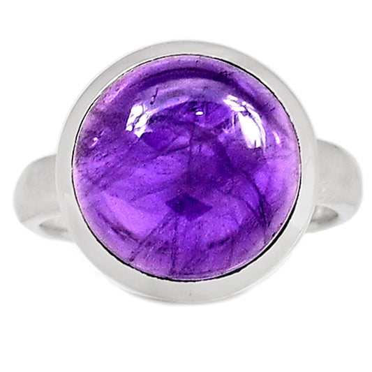 Amethyst Sterling Silver Ring