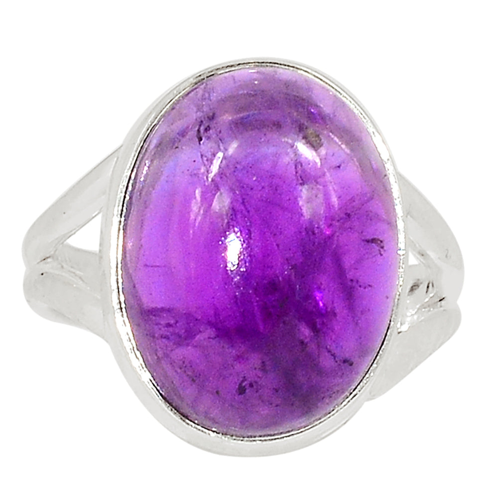 Amethyst Sterling Silver Ring