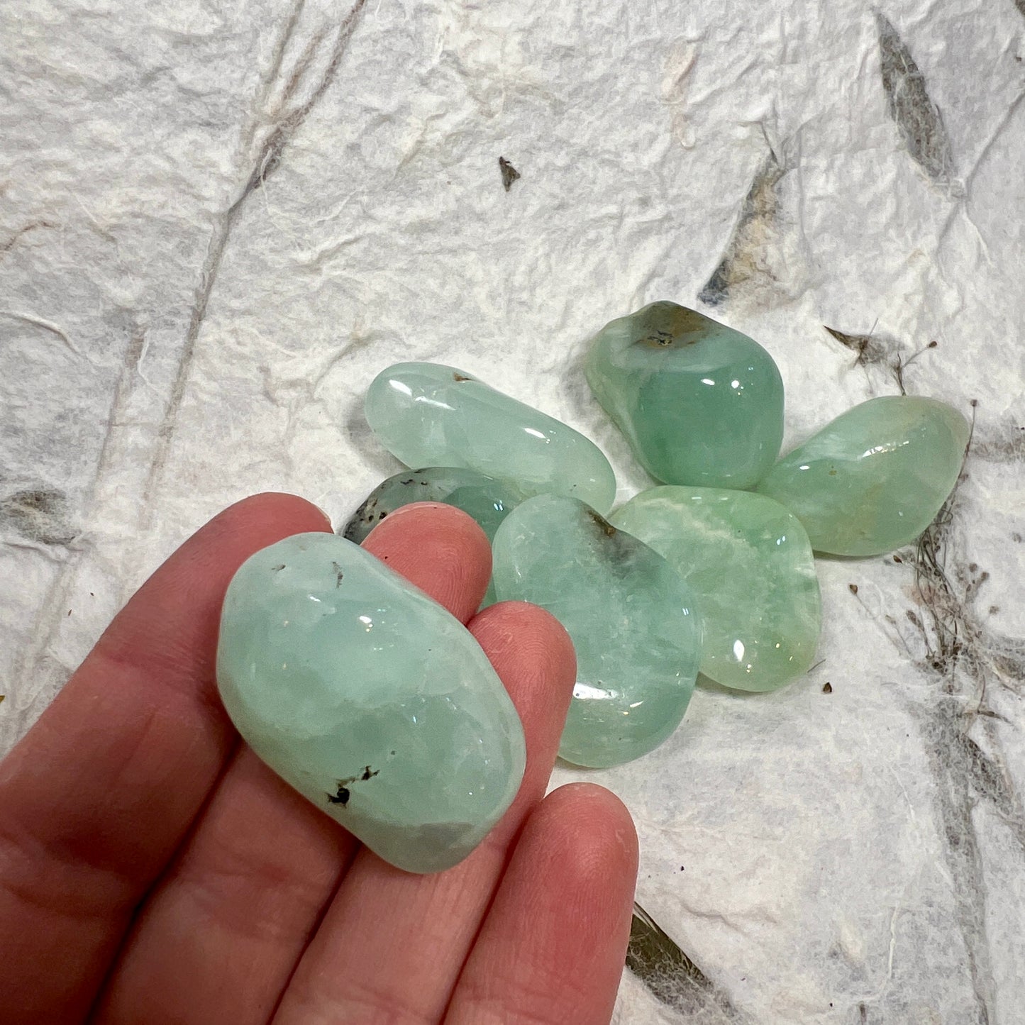 Prehnite Tumblestone