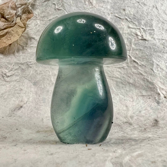 Fluorite Mushroom