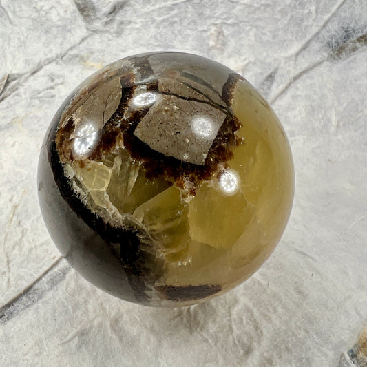 Septarian Quartz Sphere