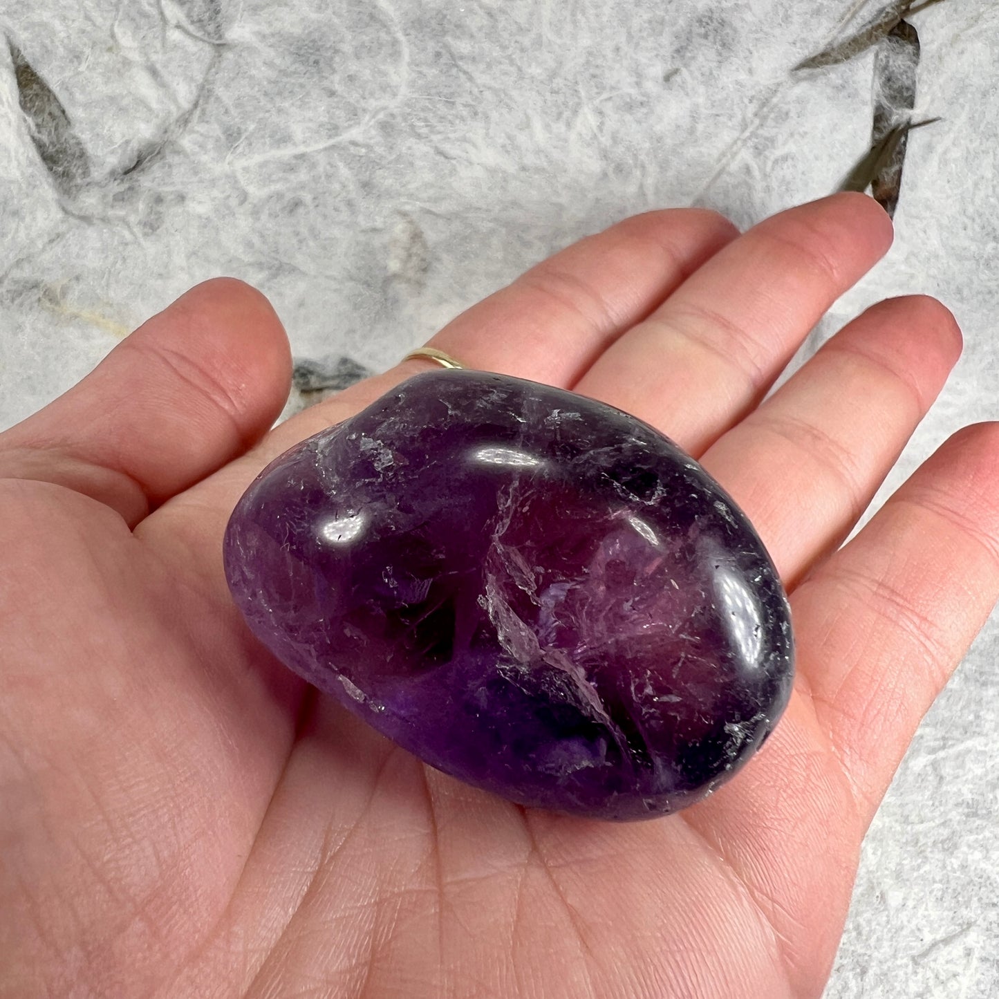 Large Amethyst Tumblestone