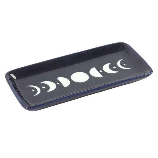 Blue Moon Phase Trinket Dish