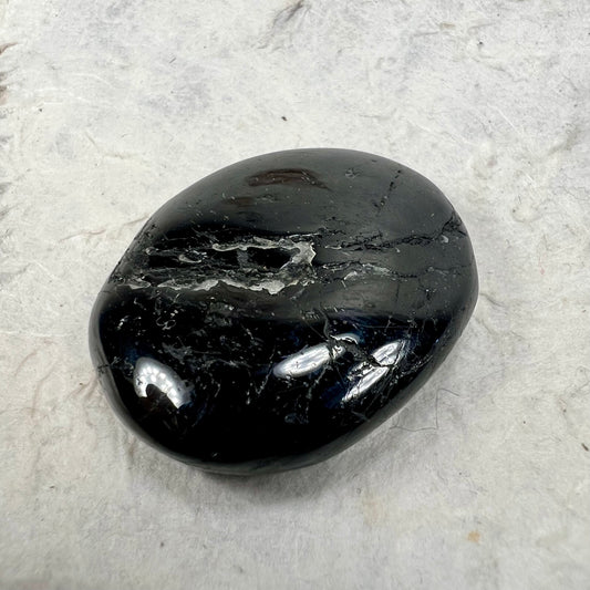 Black Tourmaline Palm Stone