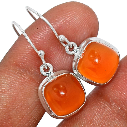 Sterling Silver Carnelian Earrings