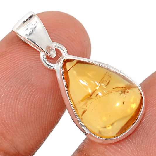 Sterling Silver Citrine Pendant
