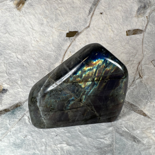 Purple Fire Labradorite Freeform