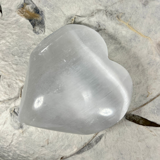 Selenite Heart