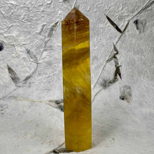 Yellow Fluorite Tower