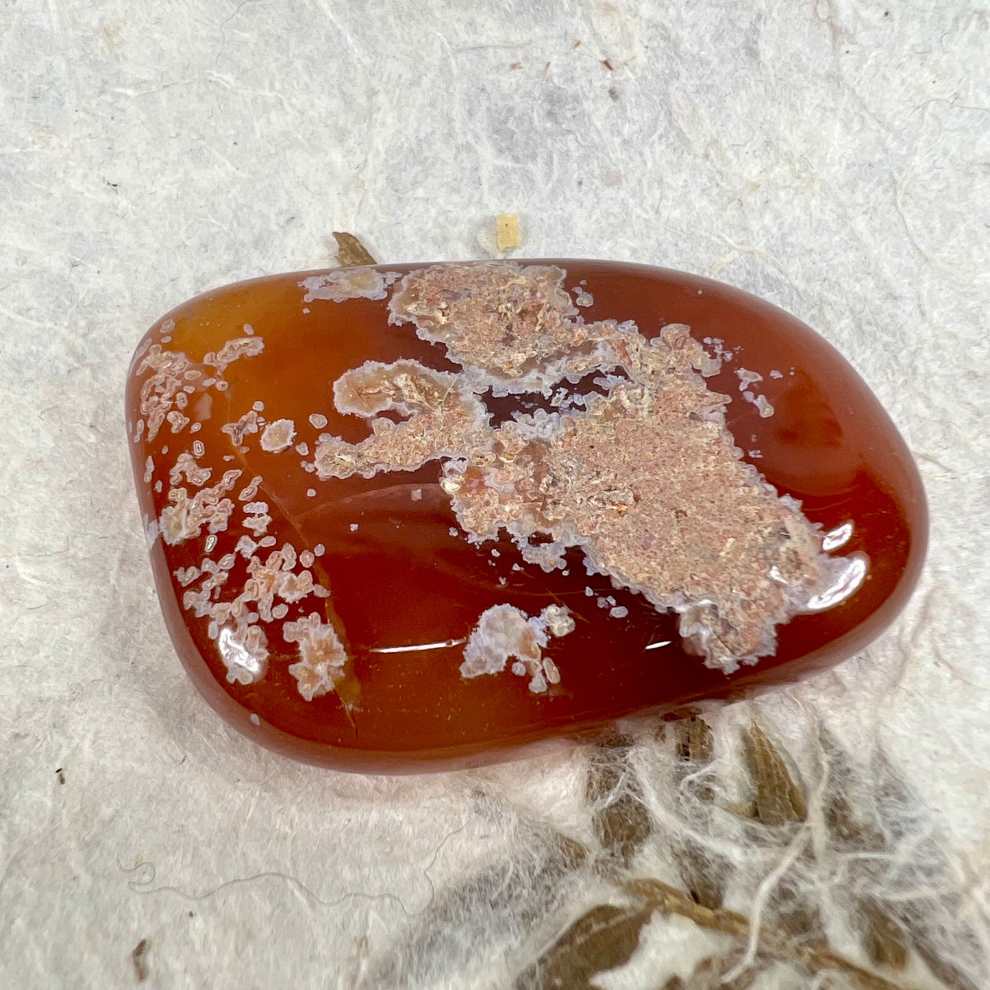 Carnelian Palm Stone