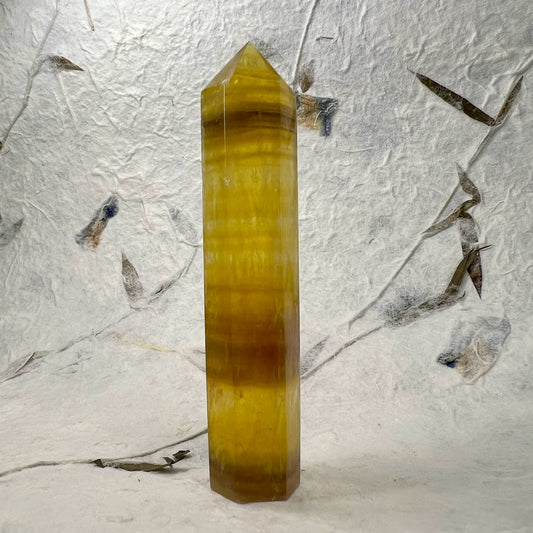 Yellow Fluorite Tower