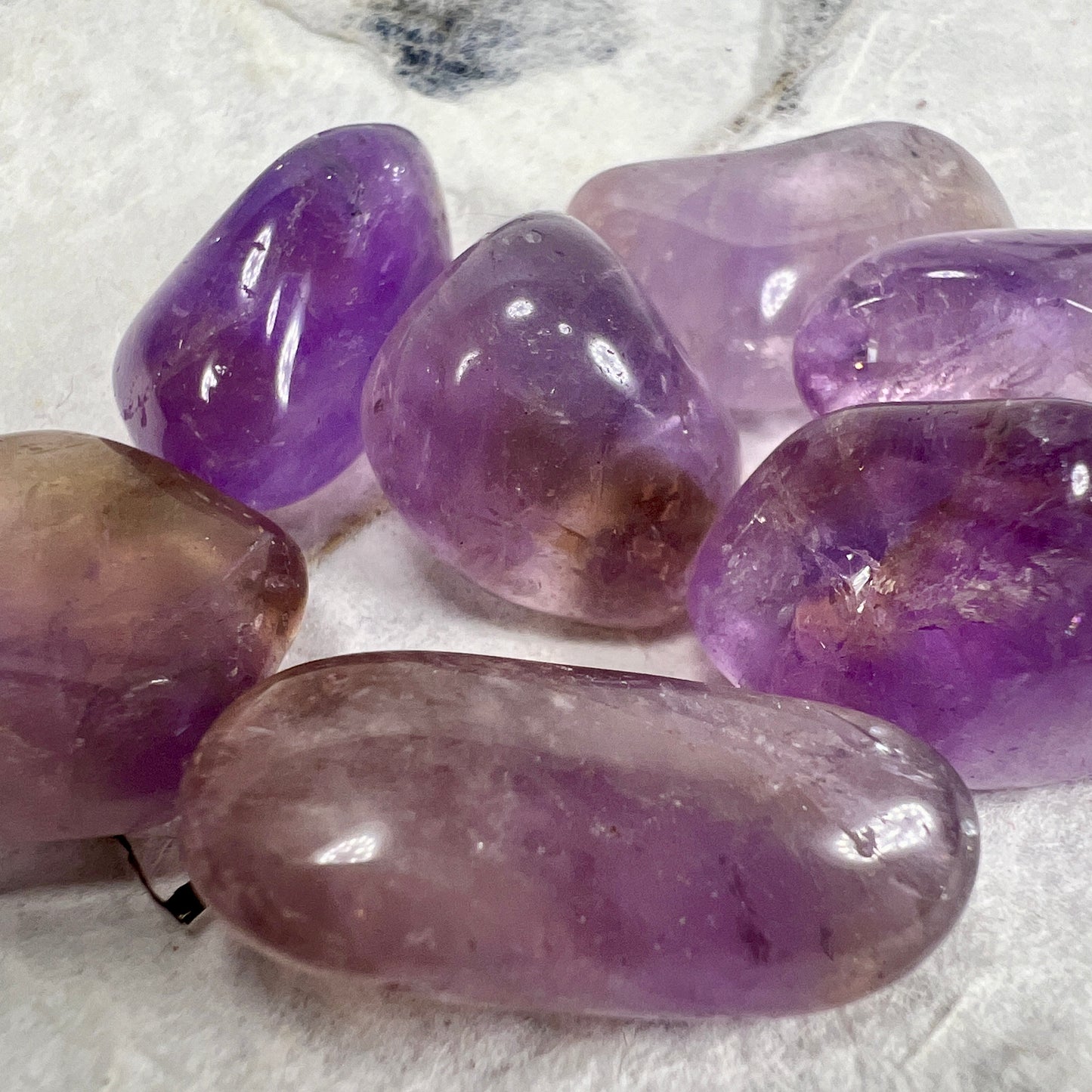 Ametrine Polished Tumblestone